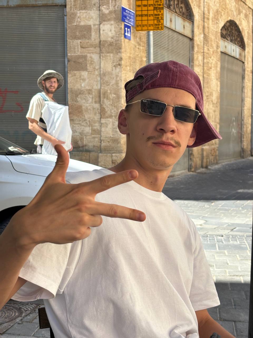 Проверка материала Кирилла Селегея в Тель-Авиве!